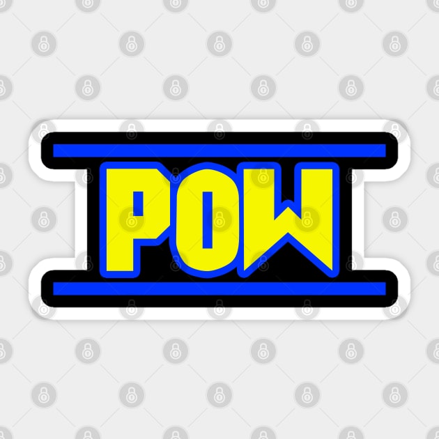 POW Crate Sticker by Mikey Miller